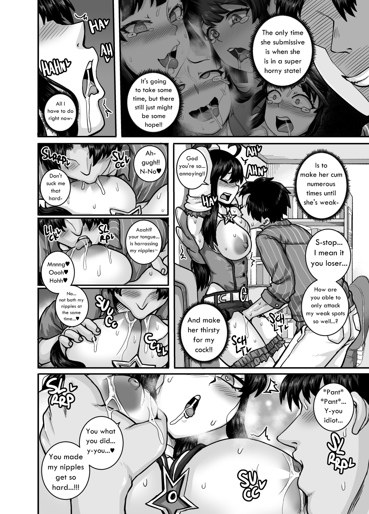 Hentai Manga Comic-Annoying (Step) Sister Needs to be Scolded!! 2~-Read-36